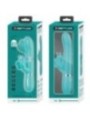 PRETTY LOVE - VIBRATEUR MULTIFONCTION LAPIN 4 EN 1 PAPILLON AQUA VERT