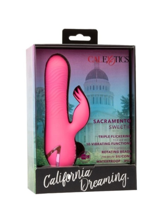 CALEXOTICS - SACRAMENTO SWEETIE VIBRATEUR LAPIN ROSE PAR CALIFORNIA DREAMING