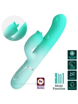 PRETTY LOVE - VIBRATEUR LAPIN MULTIFONCTION GIGI VERT AQUA