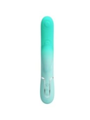 PRETTY LOVE - VIBRATEUR LAPIN MULTIFONCTION GIGI VERT AQUA