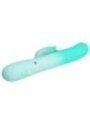 PRETTY LOVE - VIBRATEUR LAPIN MULTIFONCTION GIGI VERT AQUA