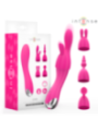 INTENSE - VIBRATEUR CHER AVEC 20 MODES DE MOUVEMENTS ET EMBOUTS INTERCHANGEABLES