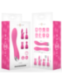 INTENSE - VIBRATEUR CHER AVEC 20 MODES DE MOUVEMENTS ET EMBOUTS INTERCHANGEABLES