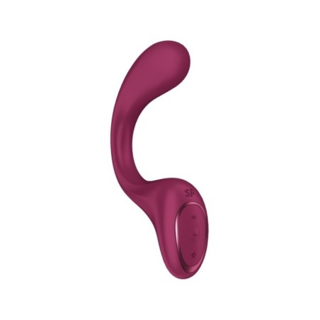 SATISFYER - G FOR GODDESS 2 BOUTEILLE VIBRATEUR LAPIN BORDEAUX