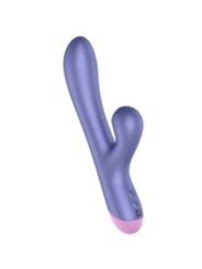 ROMP - PULSE VIBRATEUR DOUBLE POINT G RABBIT BLEU ÉLECTRIQUE