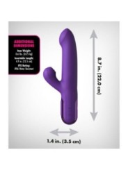 FANTASY FOR HER- VIBRATEUR SUPER SONIX THRUSTER LAPIN VIOLET
