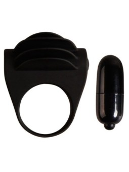 PRETTY LOVE - ANNEAU VIBRATEUR NOIR CHESTER