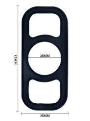 BAILE - ANNEAUX DENTRAÎNEMENT EN SILICONE POUR ENTRAÎNEMENT
