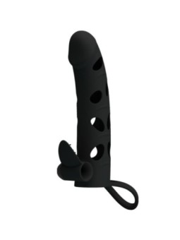 PRETTY LOVE - HOUSSE EN SILICONE AVEC VIBRATION 15.2 CM