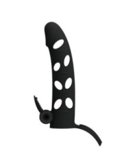 PRETTY LOVE - HOUSSE EN SILICONE AVEC VIBRATION 15.2 CM