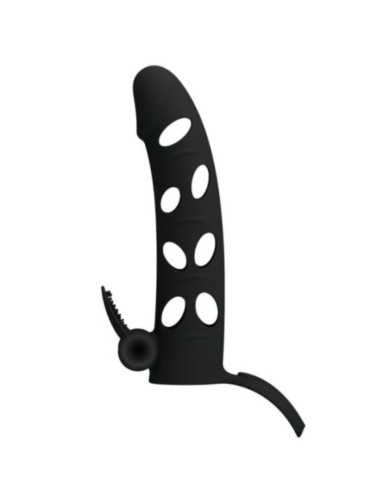 PRETTY LOVE - HOUSSE EN SILICONE AVEC VIBRATION 15.2 CM