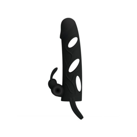 PRETTY LOVE - HOUSSE EN SILICONE AVEC VIBRATION 14 CM 1.0