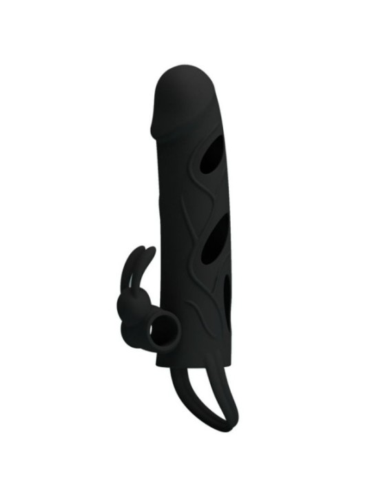 PRETTY LOVE - HOUSSE EN SILICONE AVEC VIBRATION 14 CM 1.0