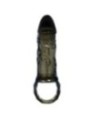 BAILE - HOUSSE DEXTENSION DE PÉNIS AVEC SANGLE POUR TESTICULES NOIR 13.5 CM