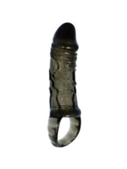 BAILE - HOUSSE DEXTENSION DE PÉNIS AVEC SANGLE POUR TESTICULES NOIR 13.5 CM