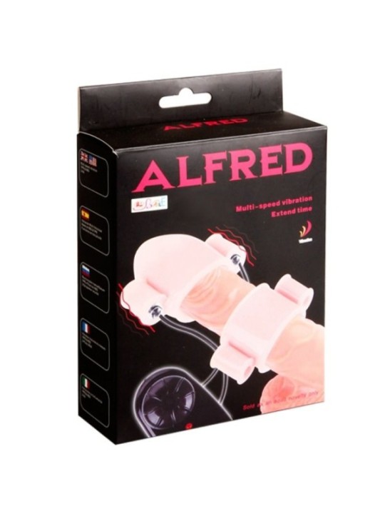 BAILE - COUVREVIBRATEUR  PÉNIS ALFRED AVEC CONTRÔLE
