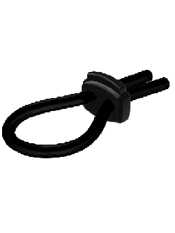 JOYDIVISION POTENZDUO - BAGUE NOIR - M