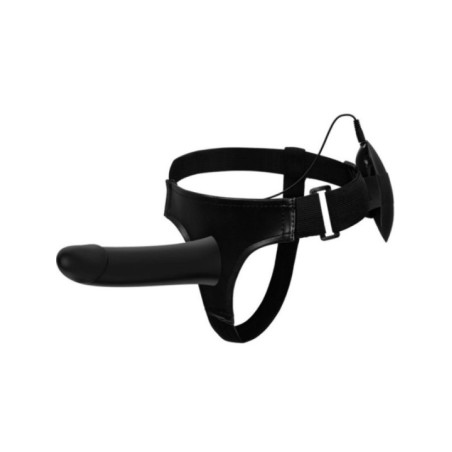 PRETTY LOVE - VITO STRAP ON AVEC GODE CREUX ET VIBRATION 17.3 CM