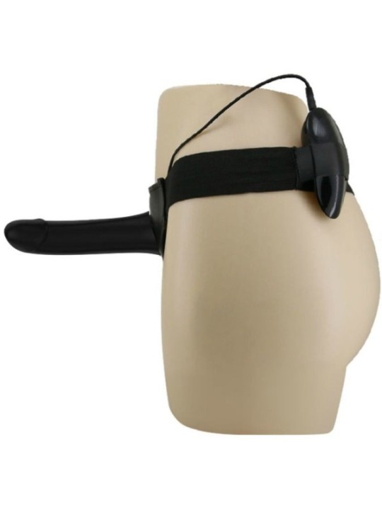 PRETTY LOVE - VITO STRAP ON AVEC GODE CREUX ET VIBRATION 17.3 CM