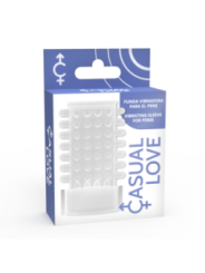 CASUAL LOVE - COUVERCLE DE PÉNIS TRANSPARENT  ANNEAU CASUAL