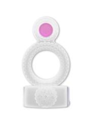 CASUAL LOVE - BAGUE TRANSPARENTE DOUBLE PLAISIR