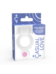 CASUAL LOVE - BAGUE TRANSPARENTE DOUBLE PLAISIR