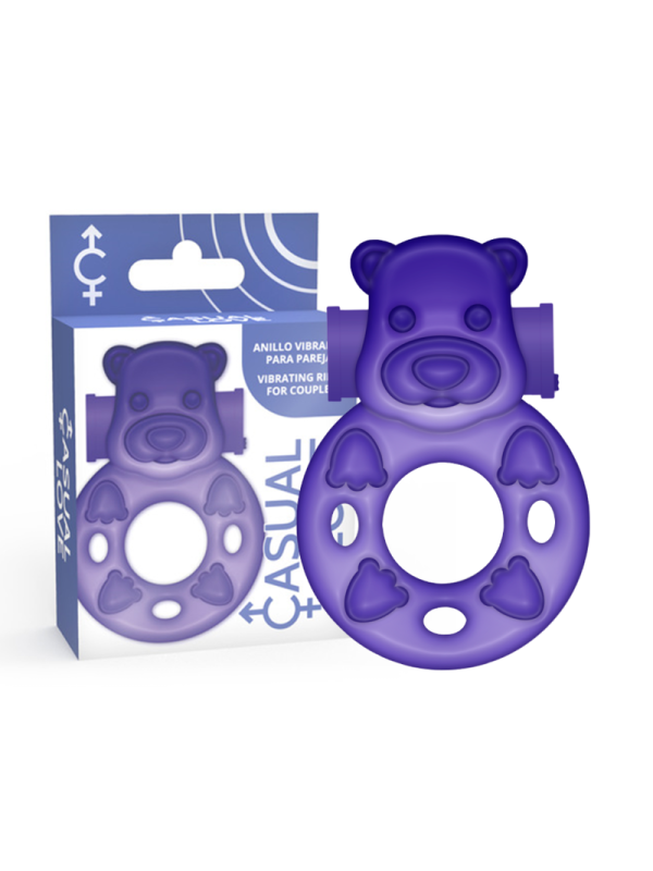 CASUAL LOVE - BAGUE DE VIBRATEUR 26 LILAC BUNNY