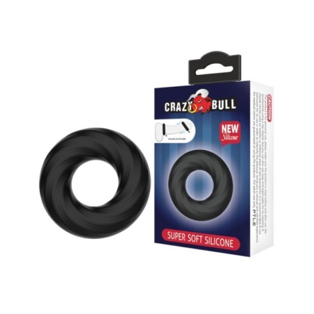 CRAZY BULL - BAGUE EN SILICONE SPIRALE
