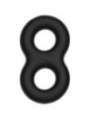 CRAZY BULL - BAGUE EN SILICONE DOUBLE INFINITY