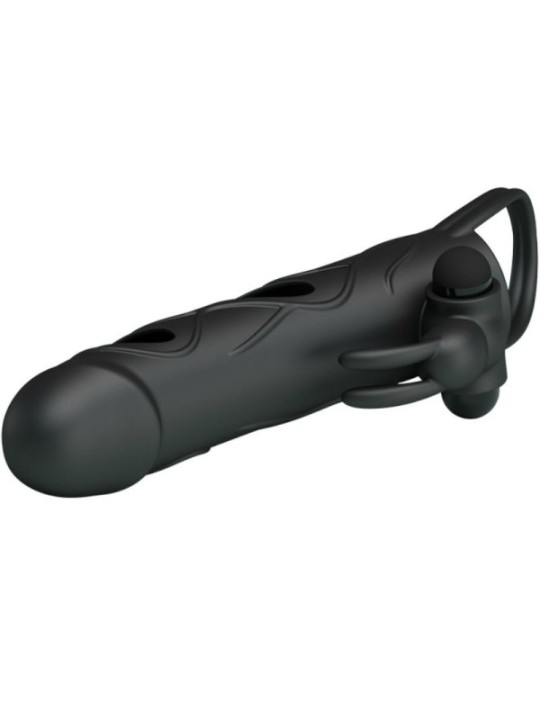 PRETTY LOVE - HOUSSE EN SILICONE AVEC VIBRATION 14 CM 2.0