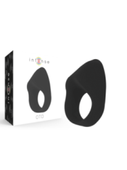 INTENSE - ANNEAU VIBRATEUR RECHARGEABLE NOIR OTO