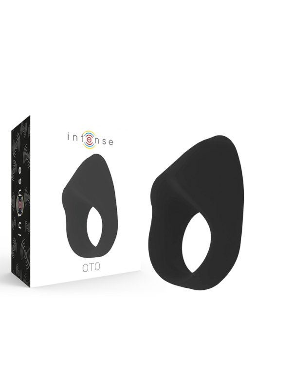 INTENSE - ANNEAU VIBRATEUR RECHARGEABLE NOIR OTO