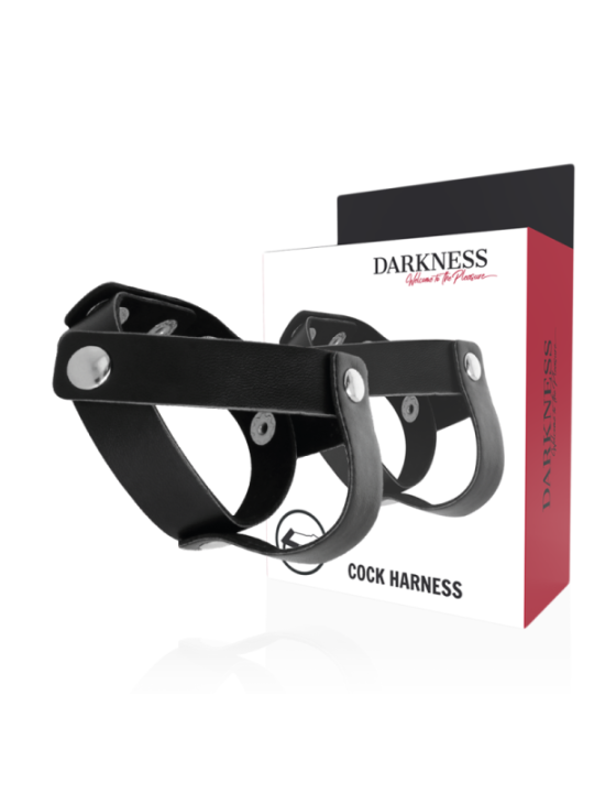 DARKNESS - ANNEAU CUTANÉ POUR PÉNIS ET TESTICULES