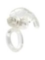 SEVEN CREATIONS - ANNEAU VIBRATEUR EN SILICONE TRANSPARENT