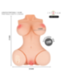 INTENSE DEEP TOUCH - VERO TORSO VAGINA AVEC EFFETS DE SUCCION, DE CHALEUR, DE VIBRATION ET DE VOIX L 5,5 KG