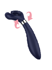 SATISFYER - ENDLESS FUN MULTI VIBRATEUR 3 BLEU