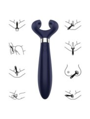 SATISFYER - ENDLESS FUN MULTI VIBRATEUR 3 BLEU