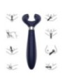 SATISFYER - ENDLESS FUN MULTI VIBRATEUR 3 BLEU