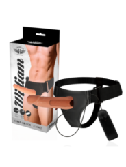 HARNESS ATTRACTION - WILLIAN HOLLOW RNES AVEC VIBRATEUR 17 CM -O- 4.5 CM