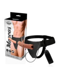 HARNESS ATTRACTION - RNES CADRES CREUX AVEC VIBRATEUR 15 CM -O- 5 CM