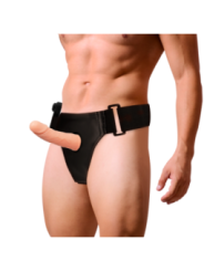 HARNESS ATTRACTION - RNES CADRES CREUX AVEC VIBRATEUR 15 CM -O- 5 CM