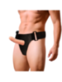 HARNESS ATTRACTION - RNES CADRES CREUX AVEC VIBRATEUR 15 CM -O- 5 CM