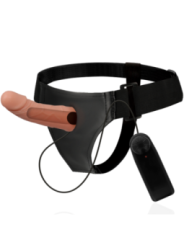 HARNESS ATTRACTION - RNES CADRES CREUX AVEC VIBRATEUR 15 CM -O- 5 CM