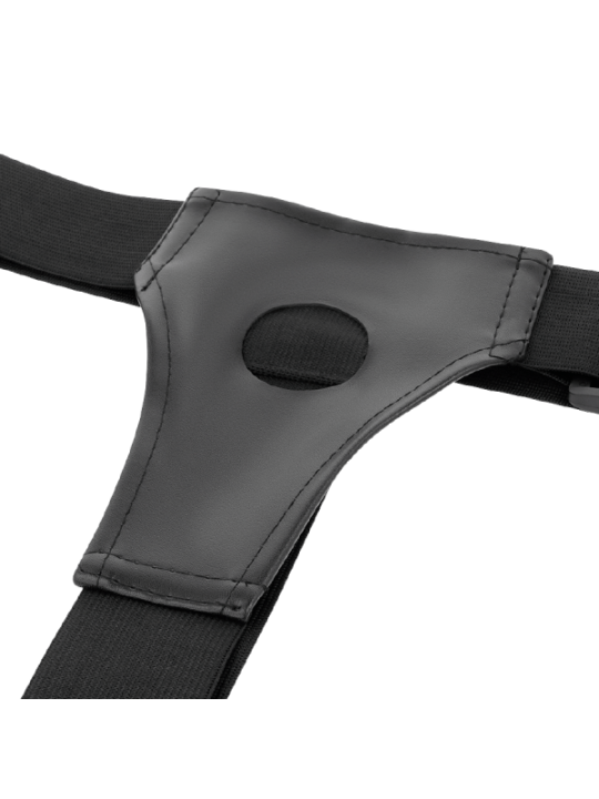HARNESS ATTRACTION - RNES CADRES CREUX AVEC VIBRATEUR 15 CM -O- 5 CM