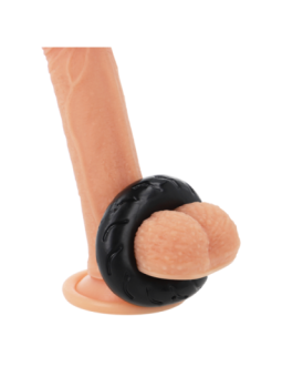 POWERING - ANNEAU PÉNIS SUPER FLEXIBLE ET RÉSISTANT 5CM PR08 NOIR