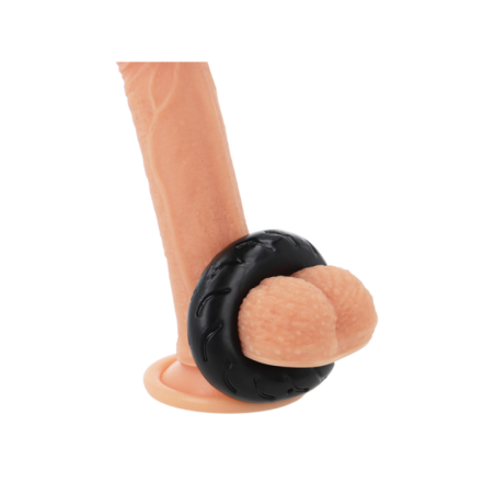 POWERING - ANNEAU PÉNIS SUPER FLEXIBLE ET RÉSISTANT 5CM PR08 NOIR
