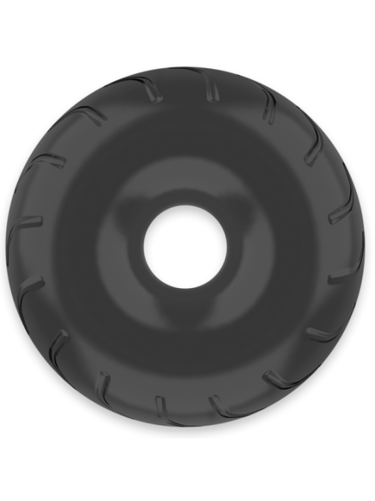 POWERING - ANNEAU PÉNIS SUPER FLEXIBLE ET RÉSISTANT 5CM PR08 NOIR