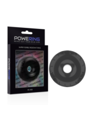 POWERING - ANNEAU PÉNIS SUPER FLEXIBLE ET RÉSISTANT 5CM PR08 NOIR