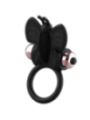 COQUETTE CHIC DESIRE - COCKRING PAPILLON AVEC VIBRATEUR NOIR/ OR