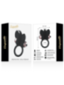 COQUETTE CHIC DESIRE - COCKRING PAPILLON AVEC VIBRATEUR NOIR/ OR
